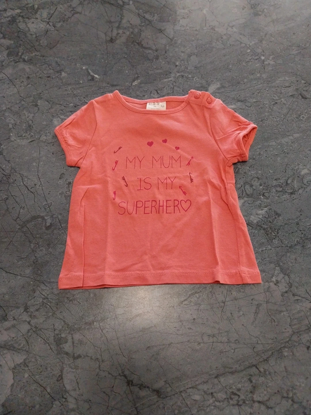 T-shirt manche courte T.6mois